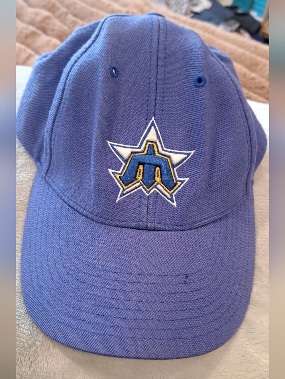Vintage Nike Seattle Mariners Cooperstown Collection Hat - Light Blue - One Size